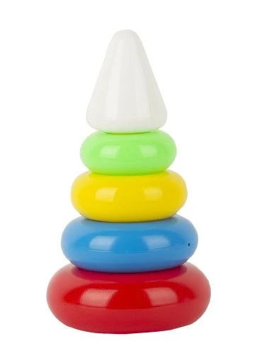 Pyramid Cone Game - Educational Toy for Motor Skills Development