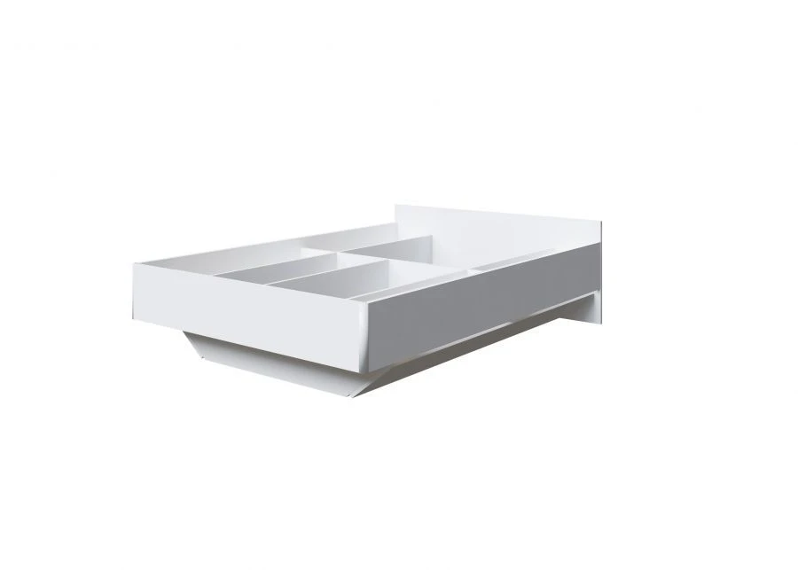 High-Gloss Bed Base 1.4 with Optional Storage Art. 28.914