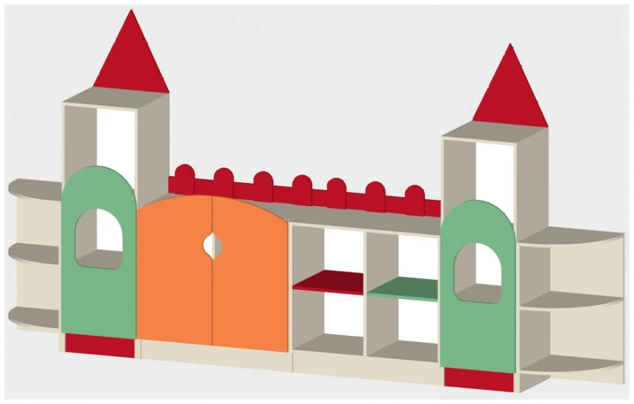 وحدة تخزين الألعاب "قلعة 2" رقم. س.06.102