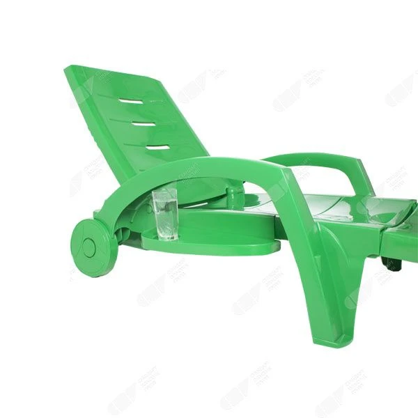 Folding Lounge Chair with Wheels
