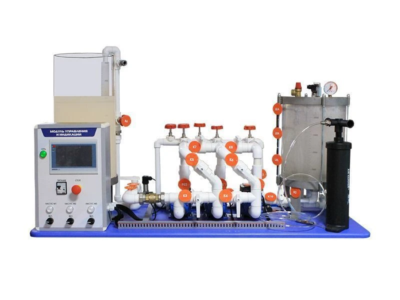 Educational Laboratory Equipment Set for Pump Stations Principles UП5908