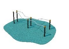 قضبان متوازية قابلة للتعديل للأشخاص ذوي الإعاقة - ATM-120