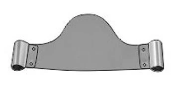 مصفوفة معدنية مسطحة مع جهاز قفل للنمذجة رقم 1.301(3)