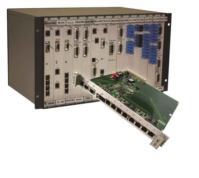 MLink-PMX Multiplexer for Digital Transmission Systems MLink-SHELF-6