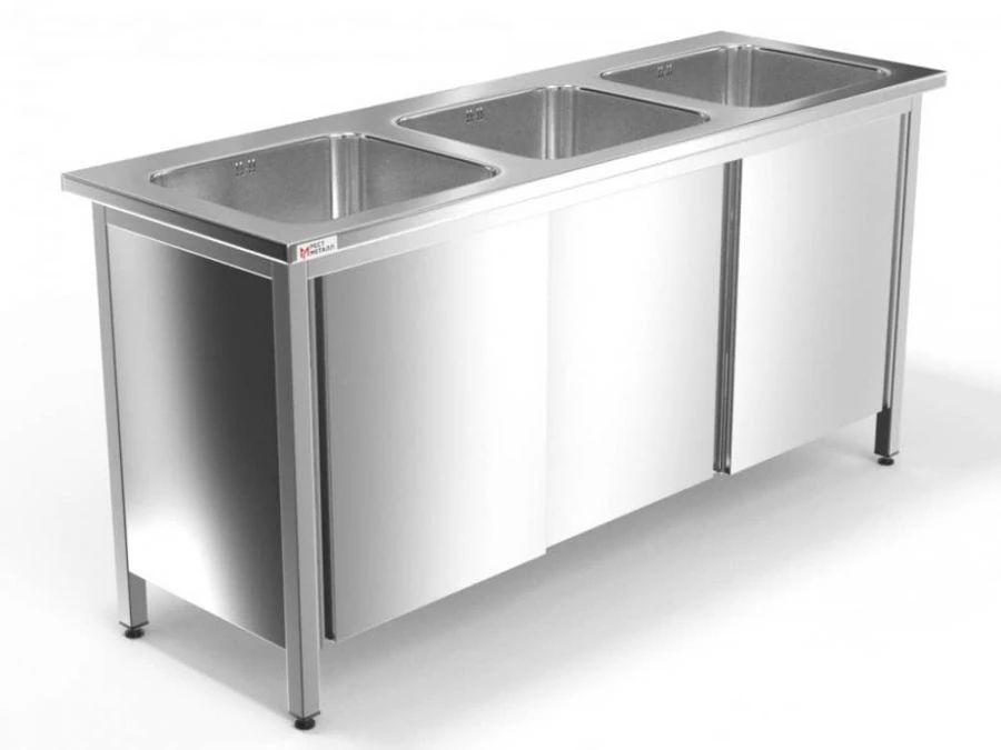 Closed Cleaning Bath VMZB-3 for Effective Washing