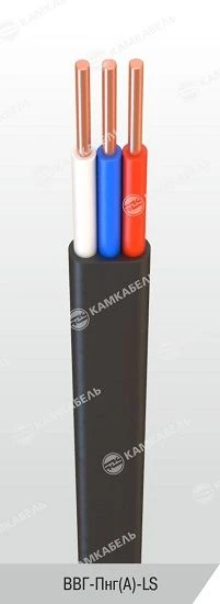 Low Fire Hazard PVC Insulated Copper Conductor Power Cable