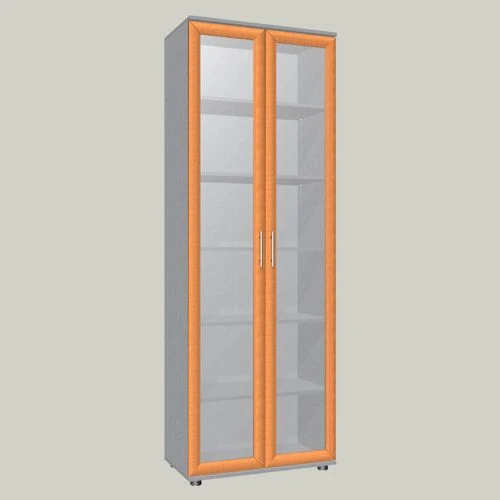 Document Cabinet with Two Glass Doors, Model SHR-4