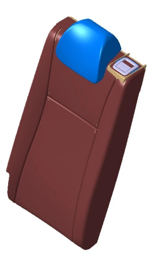 Left Backrest Part for Rear Seat (FBr PE)