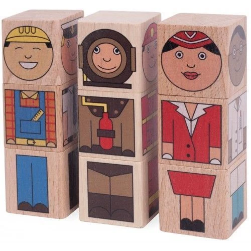 Profession Building Blocks for Kids - Art. KUB-12