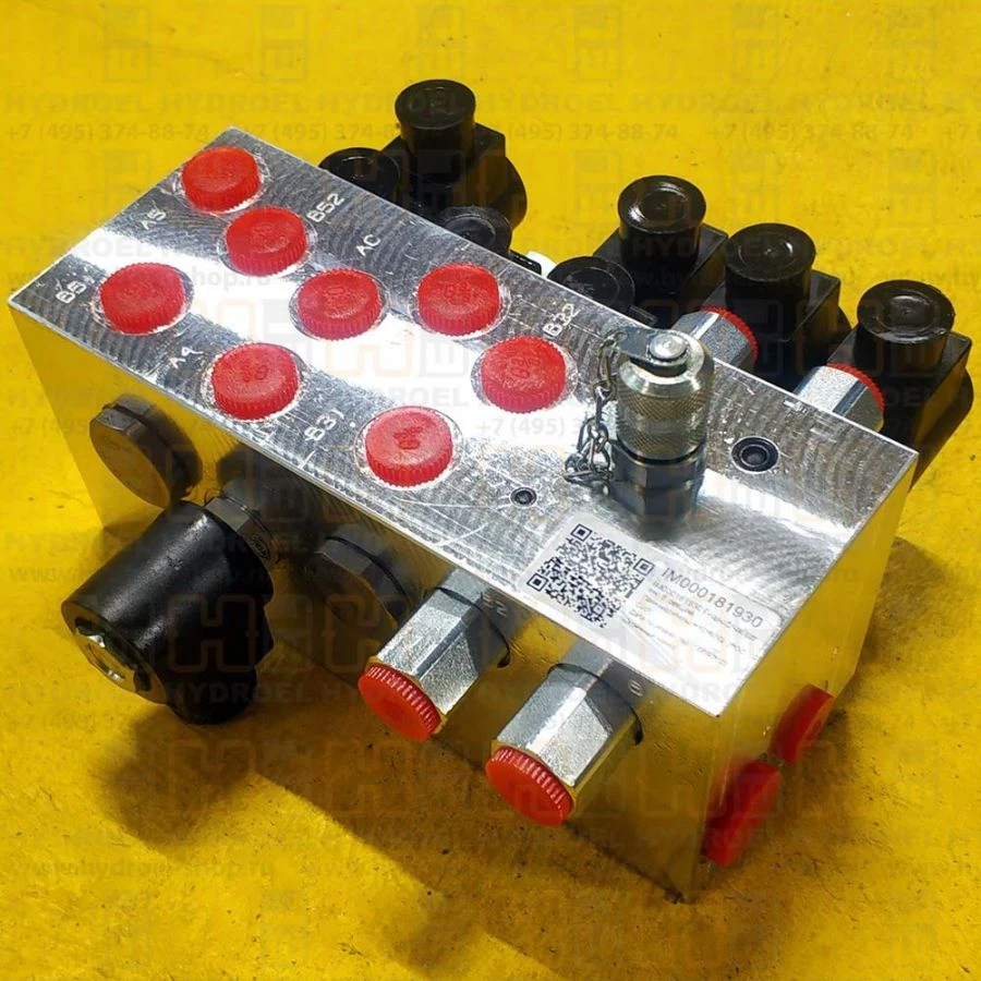 Hydraulic Block 5 Sections for Efficient Flow Control