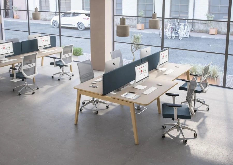 Exclusive Desk Tabletop with Cutout (Model AL.024.03)