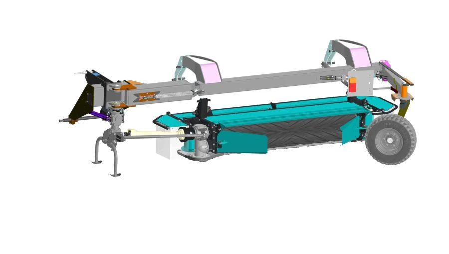 ماكينة جز العشب المقطوعة RADIANA T8RC مع نظام التكييف