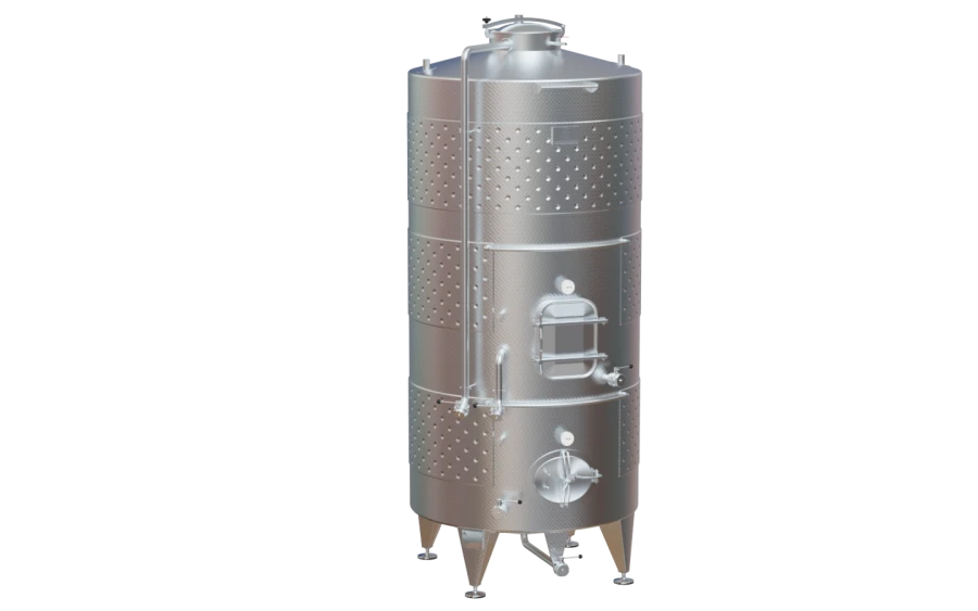 Two-Section Vinificator Series ESV - Vertical Fermentation Tank