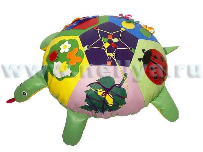 Colorful Soft Turtle Educational Toy "Nellia