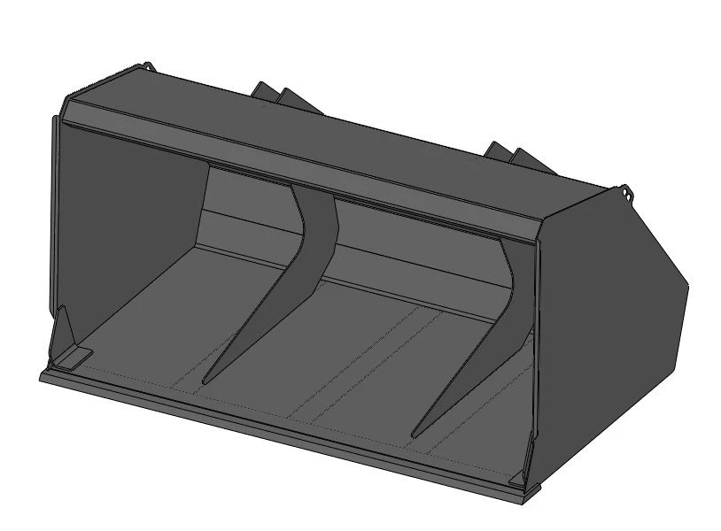 ملحق دلو لتحميل المواد الزراعية 0.8م³ موديل PKU-0.8-5