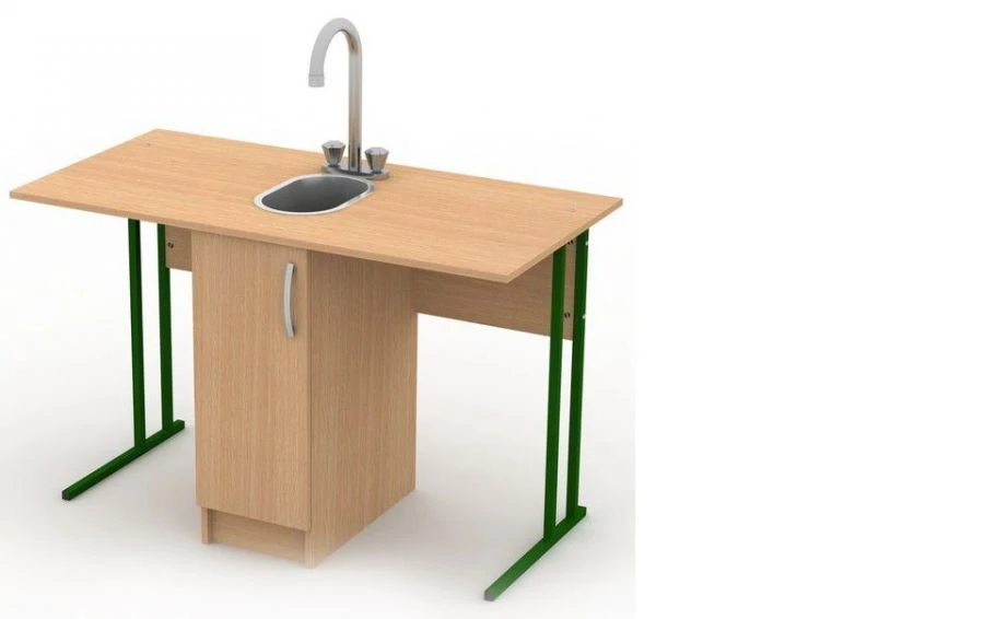 Two-Seat Student Table for Chemistry Classroom SUH2-7