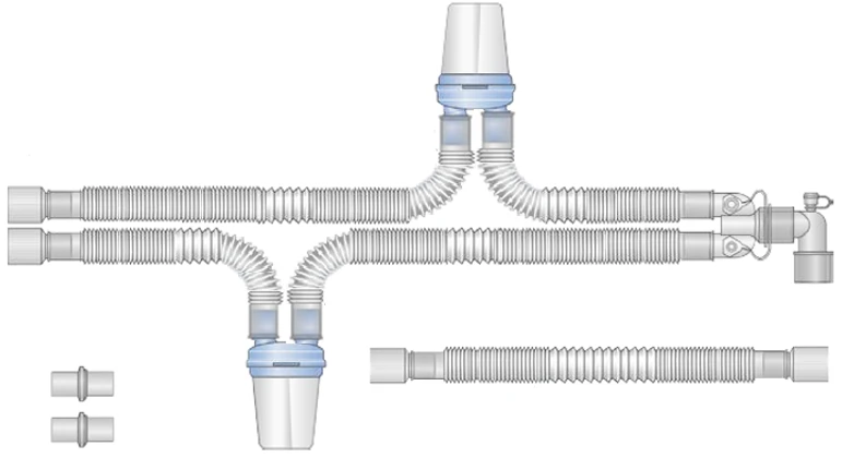 أجهزة التنفس للاستخدام المشترك مع معدات التخدير والإنعاش، النسخة R