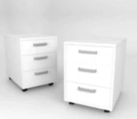 Mobile cabinet TPO "MS MEBEL" with wheels