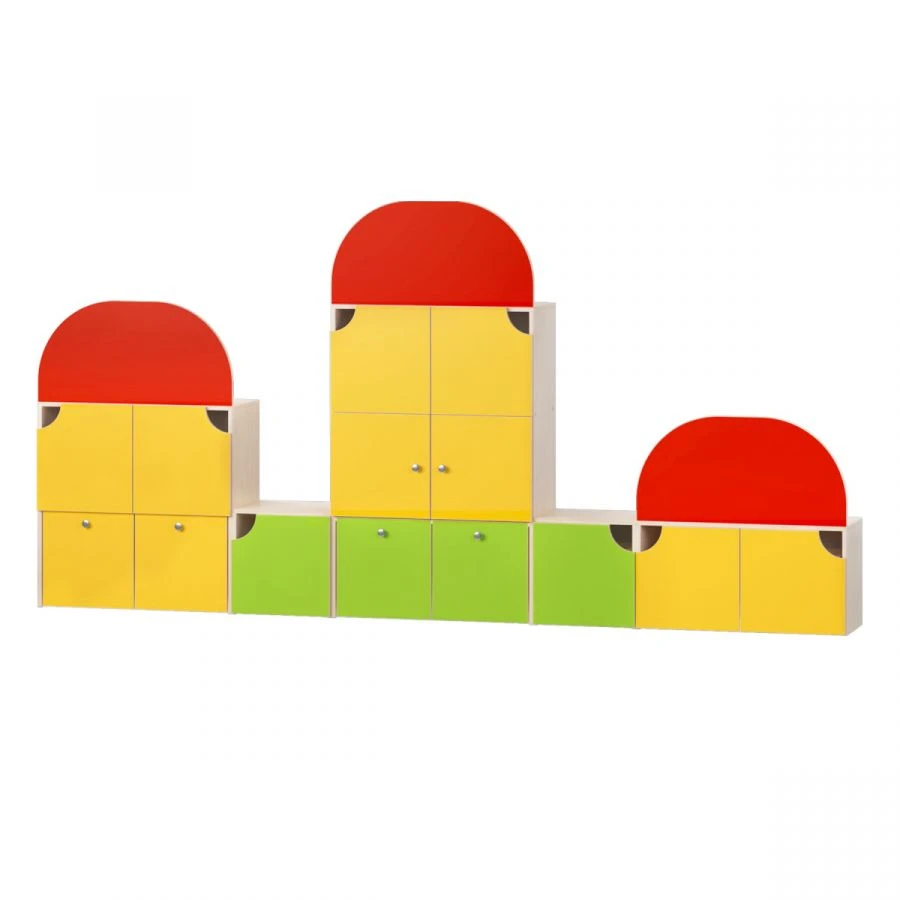 Mushroom-Shaped Storage Cabinet M "Grybok