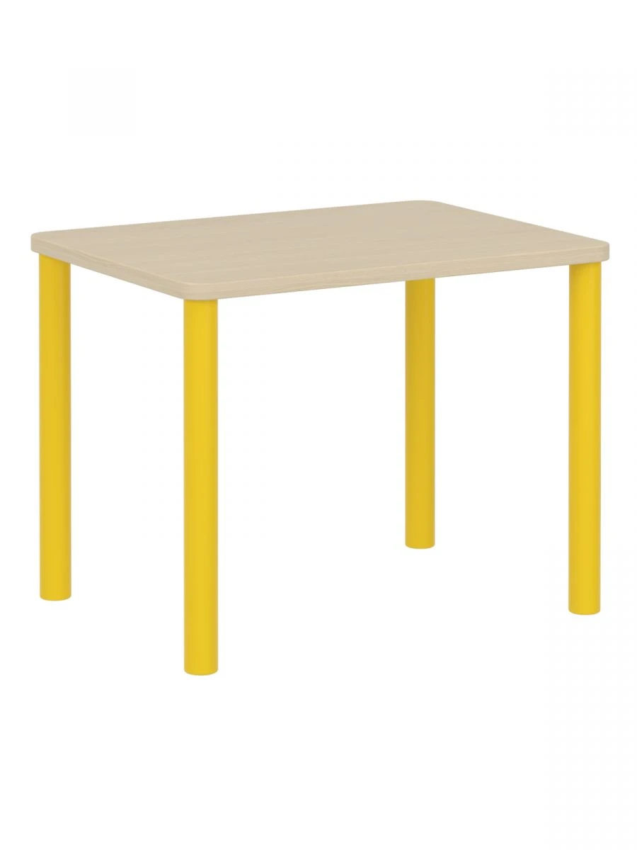 Rectangular children's table 400 / yellow
