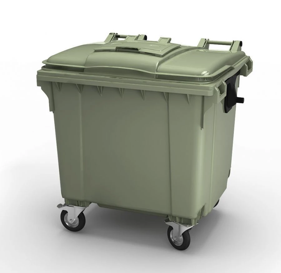 Mobile Waste Container 1100L Model Art.29.C19.W
