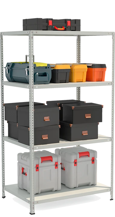 STF Model 1074-1.8 Reinforced Metal Shelf Rack