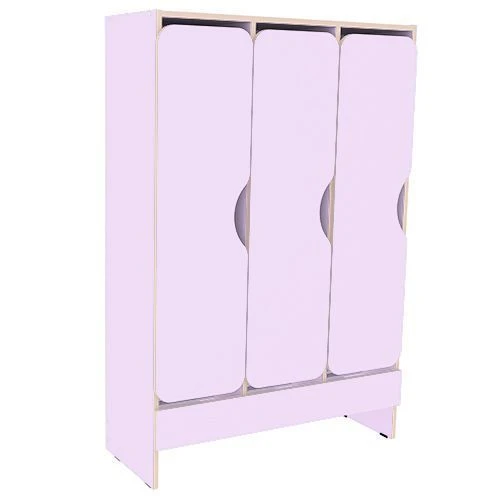 Children's Three-Section Wardrobe for Clothes