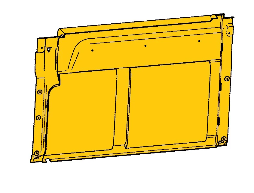 Right Rear Side Upholstery for A65R52-5402084