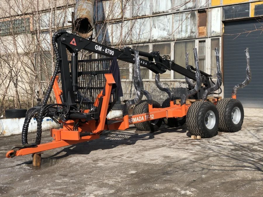 Agricultural and Forestry Tractor Semi-Trailer LP-12