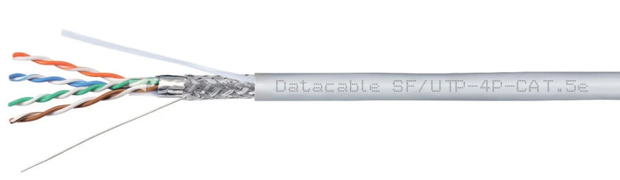Symmetrical Data Cable for Digital Transmission Systems, Cat 5e, SF/UTP