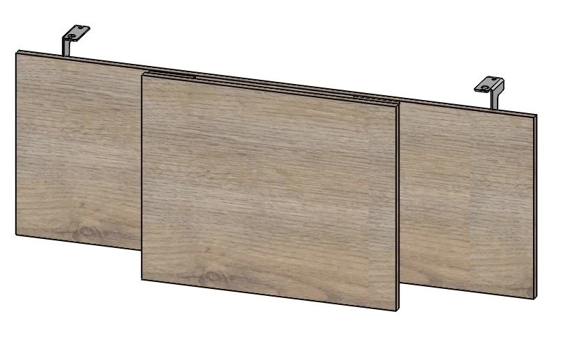 Executive Desk Leg Structure KС.ЦсР-15.02