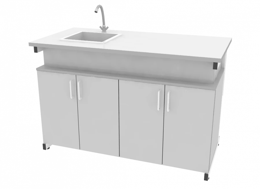 Laboratory Sink Table 1300x650x850mm for Efficient Workspaces