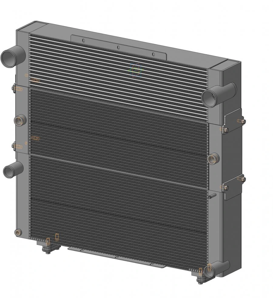 Engine Cooling Radiator Block OP-250B.1301.000