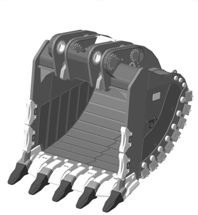 Super Reinforced Rock Bucket 15m3 RD-291-DA-X