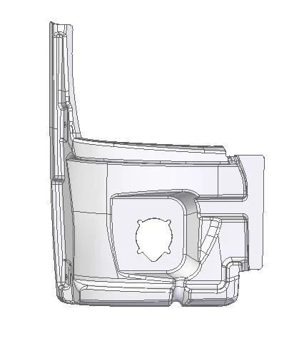 لوحة المصباح الداخلي الجانبية اليمنى لسيارة ليAZ 525660 (المكون 525660-5313146)