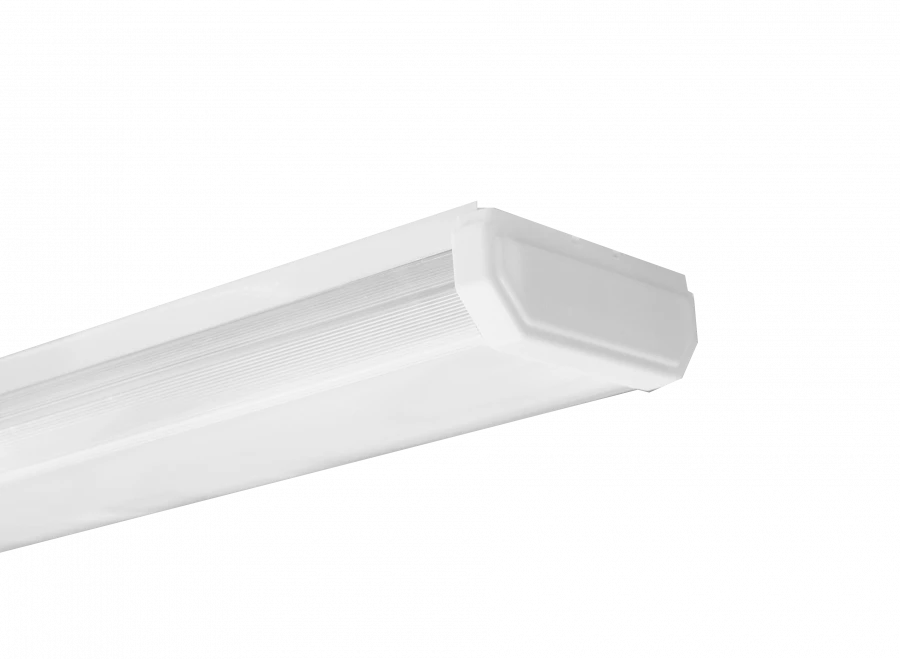 Fluorescent Light Fixture LPO01-2x18-012 Crystal
