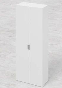 Tall Wardrobe for Outerwear with Lock