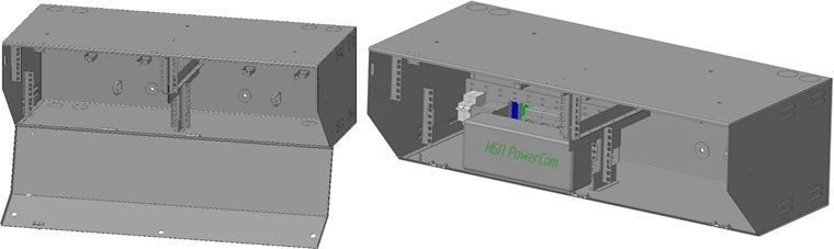 Heavy-Duty Wall-Mounted Distribution Cabinet SHRN-6Ux2-470