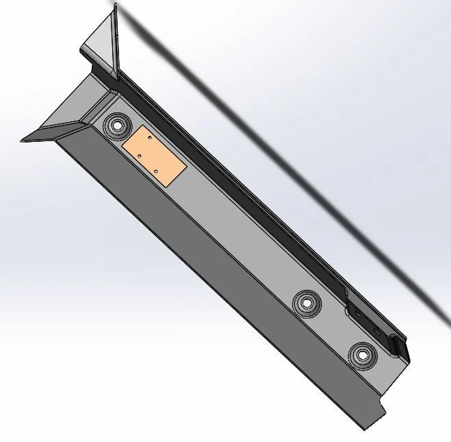 Right Rear Cab Trim Panel for Tractor - Model PD 2001.67.06.001