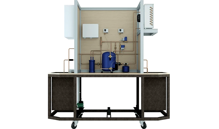 Educational Training Stand for Refrigeration Installation - RCDE-22