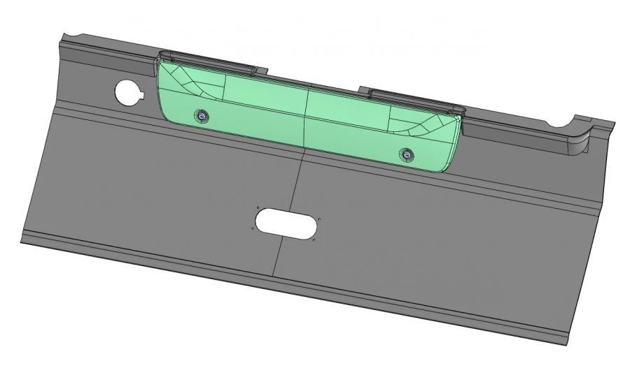 لوحة باب خلفي PU 5299-405-5702050-40