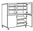Laboratory Equipment Cabinet SHK-5