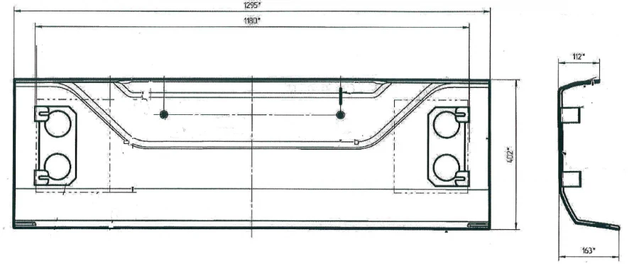 لوحة بامبر من ألياف زجاجية 4238-50-5601210