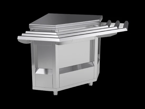 Professional Corner Counter PУ90-01 with Decorative Front Panel