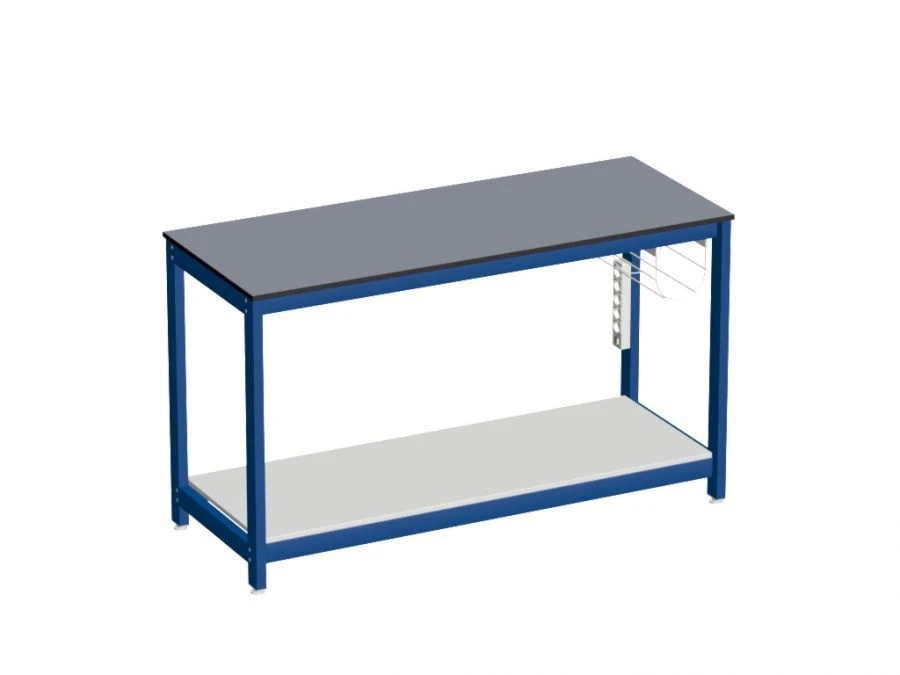 Chromatography Table with Shelf, Model SLX
