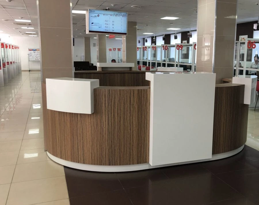 Administrator Reception Desk - Custom Design