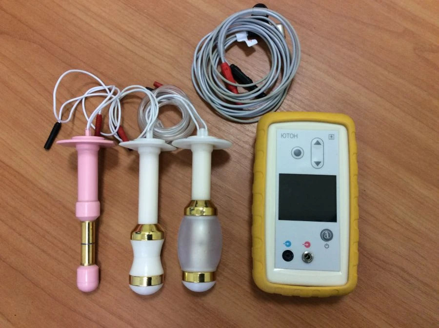 Portable Muscle Training Device "YUTON" with Biofeedback