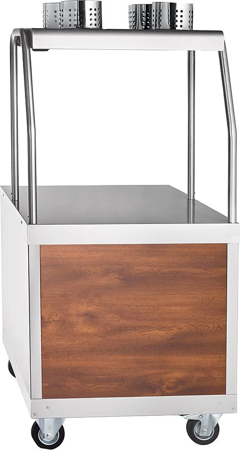 طاولة خدمة متحركة للأدوات الفضية والصواني PSP-70PM كاشير