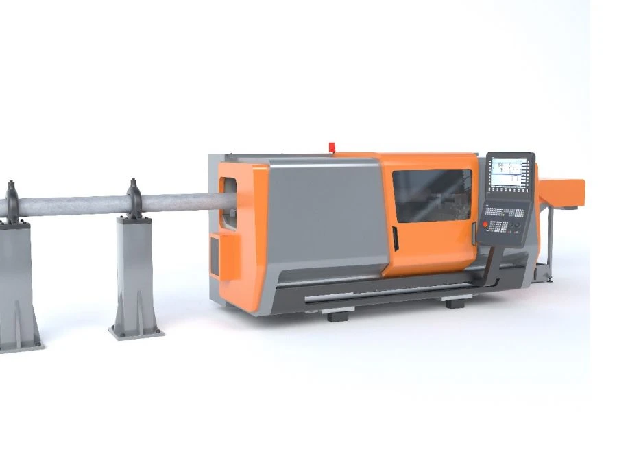 ماكينة خراطة أنابيب CNC مع دلائل دوارة SAT700C08F3(T)