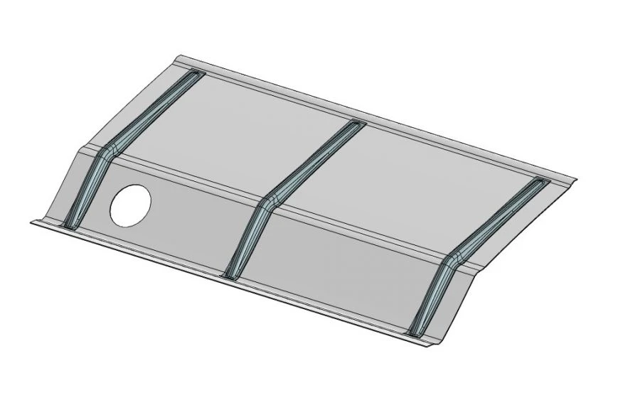 Ceiling Panel for Vehicles, Model 6299-405-5702041